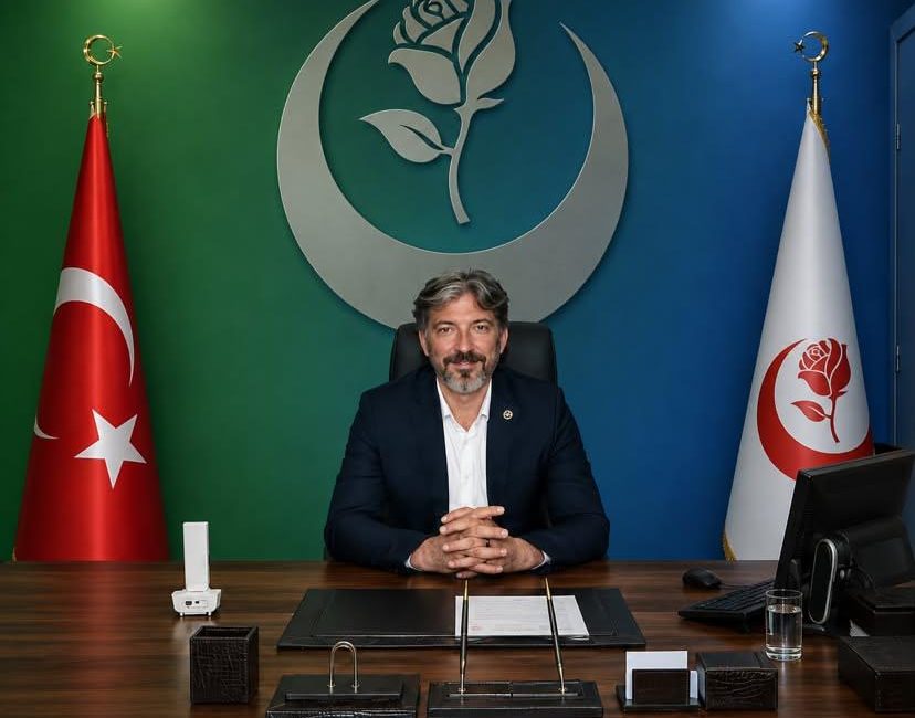 Büyük Birlik Partisi (BBP) Çayeli İlçe Başkanı Mustafa Durmuş ve