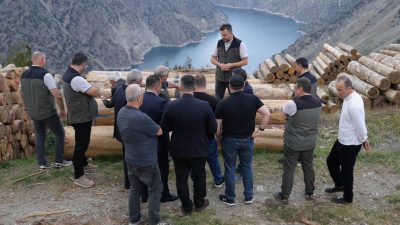Gürcistan Acara Özerk Cumhuriyeti Heyetinden Artvin Orman Bölge Müdürlüğüne Çalışma