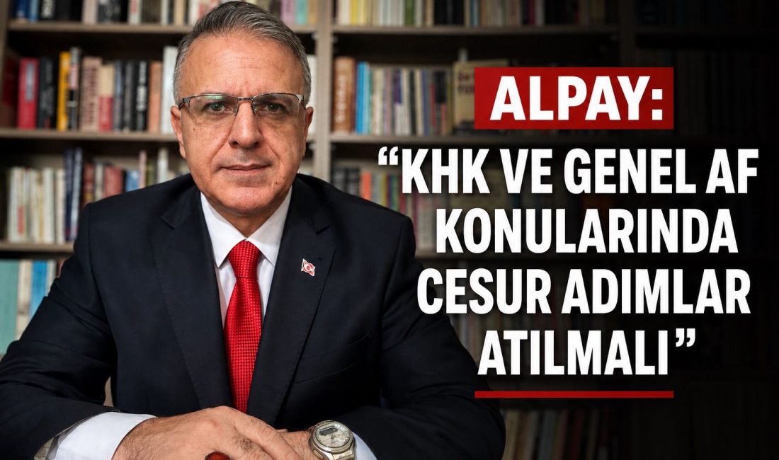 Milli Sol Hareketi Genel Başkanı Hüseyin Alpay, ülkede genel af