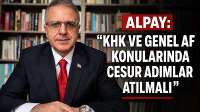 Milli Sol Hareketi Genel Başkanı Hüseyin Alpay, ülkede genel af