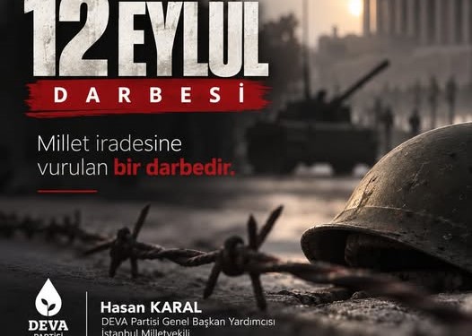 DEVA Partisi Genel Başkan Yardımcısı ve İstanbul Milletvekili Hasan Karal,