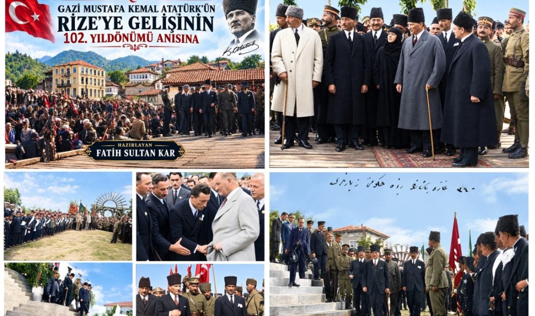 Atatürk 1923 Yılında Rizeli Oldu. Bütün Yönleriyle Mustafa Kemal Atatürk