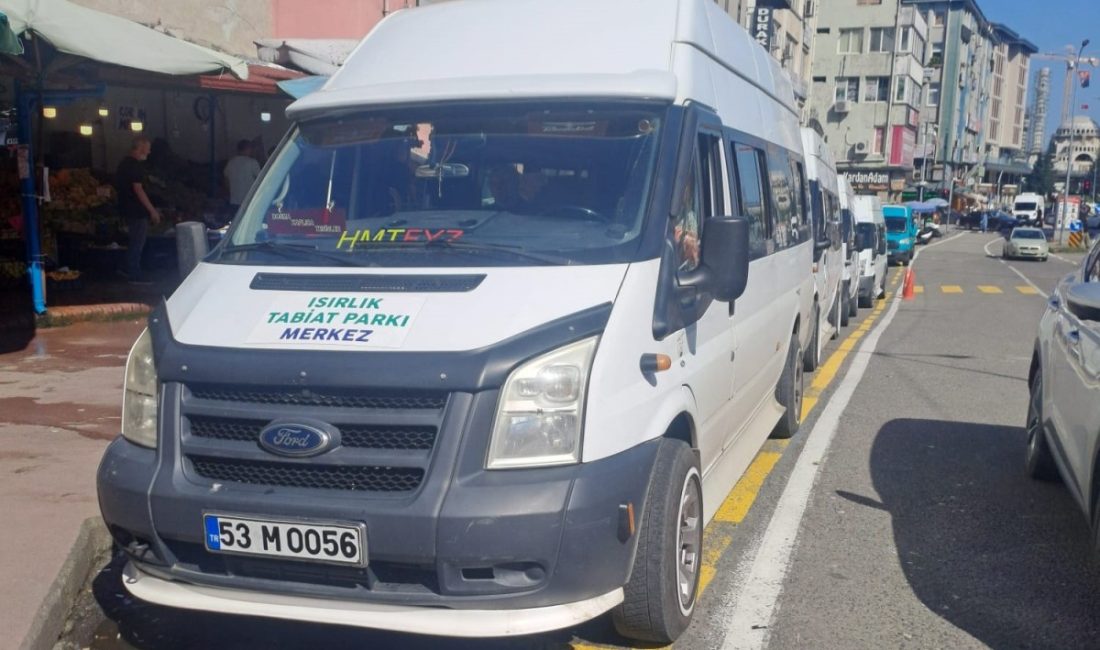 Rize merkezde faaliyet gösteren S.S. 19 Nolu Dosma Dağsu Dolmuş
