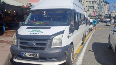 Rize merkezde faaliyet gösteren S.S. 19 Nolu Dosma Dağsu Dolmuş