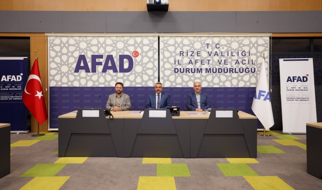 Rize’de 18 Eylül 2026 akşamı başlayan şiddetli sağanak yağışların ardından