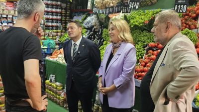 Yeni Parti Rize Milletvekili Tahsin Ocaklı, saha çalışmaları kapsamında sel