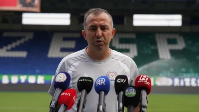 Çaykur Rizespor Teknik Direktörü Recep Uçar, transfer döneminin sona ermesinin