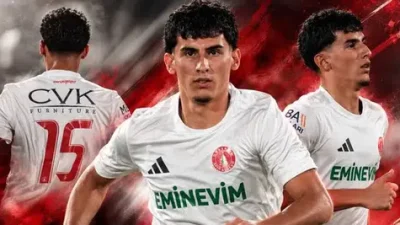 Rize’nin Çayeli ilçesinden 18 yaşındaki Miraç Uzun, altyapısından yetiştiği Ümraniyespor