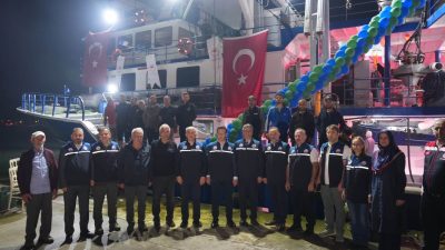 2026-2027 yılı su ürünleri avcılık sezonunun açılışı dolayısıyla düzenlenen törenle,