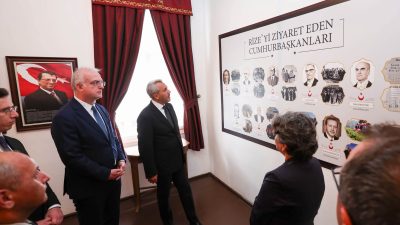 Gazi Mustafa Kemal Atatürk’ün Rize’ye gelişinin 102. yıl dönümü, Rize