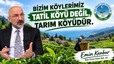 ( KÖYDE YAŞAM NEDEN CAZİP DEĞİL) ? Emin Kanbur Rize