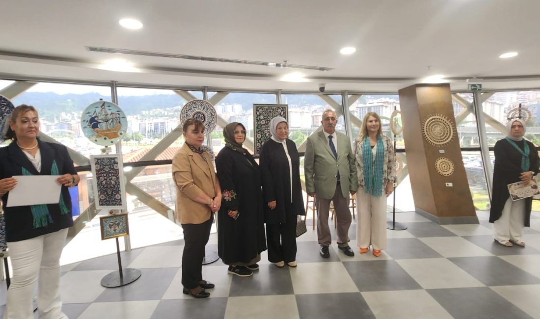 Yalova Rizeliler Derneği Başkanı Himmet Bakırcı Kültür Sanat konulu sergi