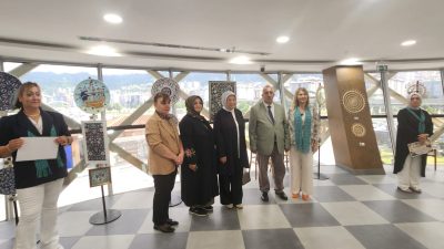 Yalova Rizeliler Derneği Başkanı Himmet Bakırcı Kültür Sanat konulu sergi