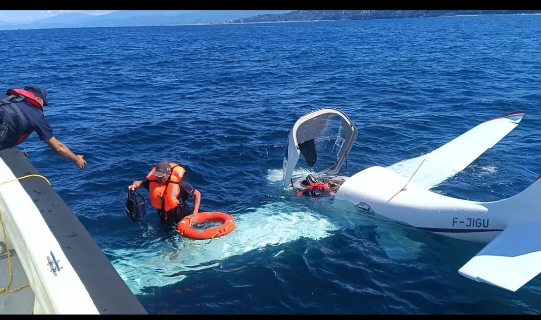 Denize acil iniş yapan uçakta bulunan Belçika uyruklu VLASSELAER WERNER