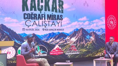 Ünlü belgeselci ve macera sporcusu Serdar Kılıç, Kaçkar Coğrafi Miras