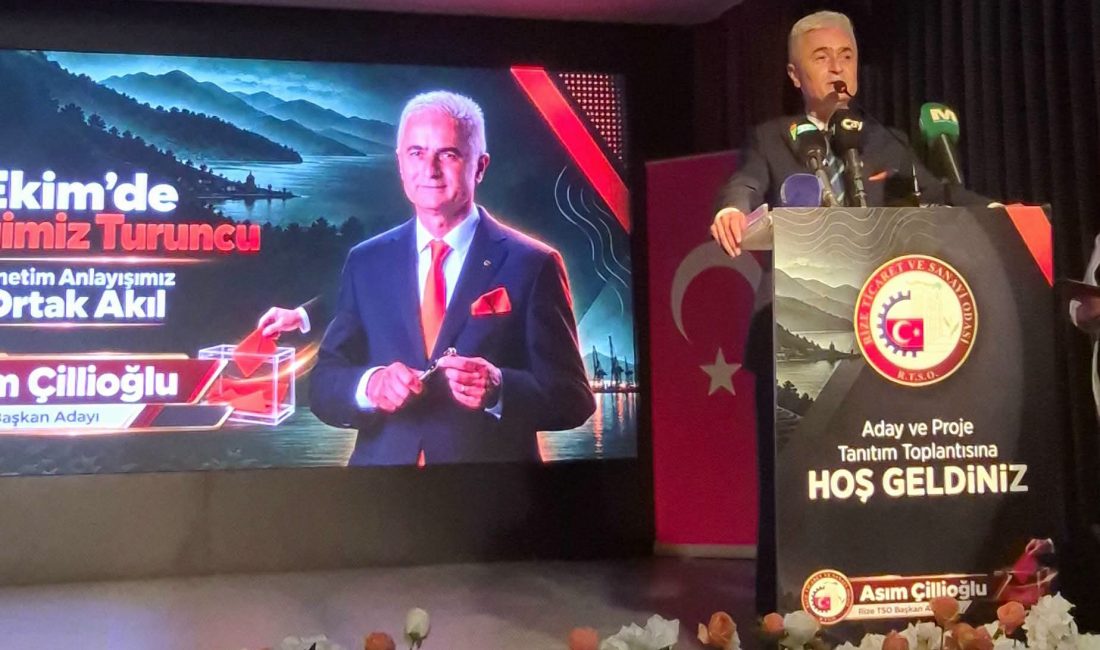 RTSO adayı Asım Çillioğlu 41 Maddelik Manifestosunu paylaştı. Çillioğlu"Rize İçin
