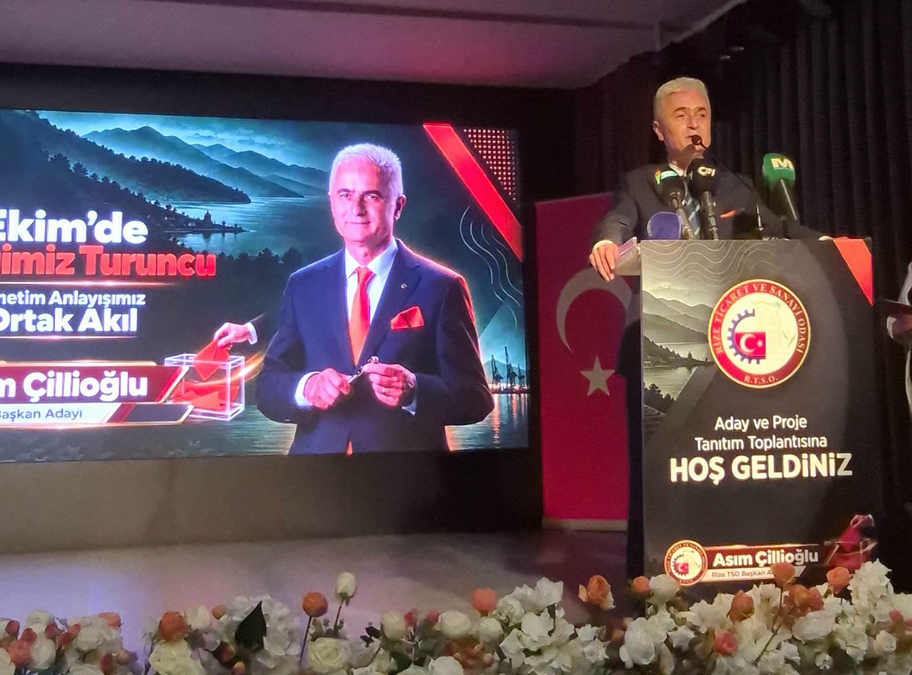 RTSO adayı Asım Çillioğlu 41 Maddelik Manifestosunu paylaştı. Çillioğlu"Rize İçin