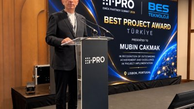 HOPALI İŞ İNSANI MUBİN ÇAKMAK’IN ŞİRKETİ BES TEKNOLOJİ’YE PRESTİJLİ ÖDÜL!