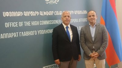Artvin Ticaret Borsası Yönetim Kurulu Başkanı Osman Akyürek, Ermenistan ziyareti
