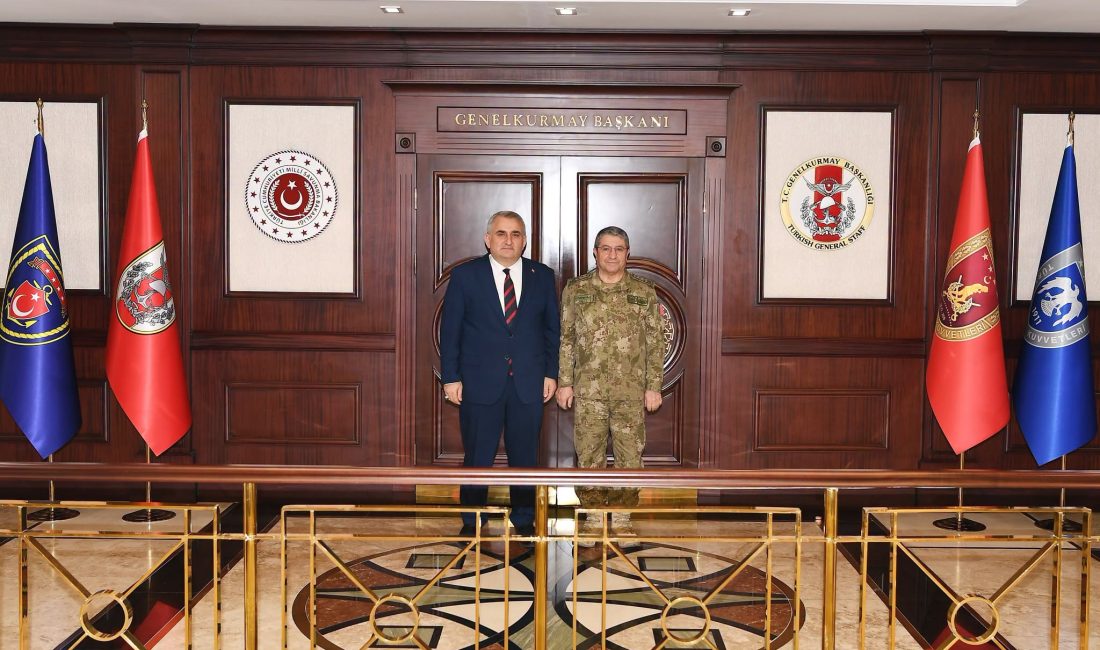 Artvin Çoruh Üniversitesi Rektörü Prof. Dr. İbrahim Aydın’dan Genelkurmay Başkanı