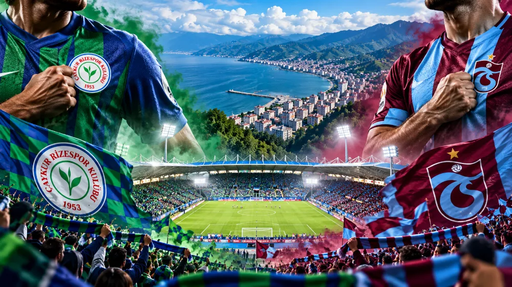 Çaykur Rizespor ile Trabzonspor, 26 Ekim Pazartesi günü saat 19.00'da