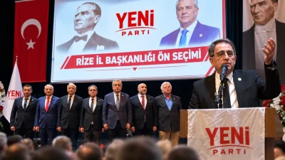 Rize'de il başkanlığı için gerçekleştirilen ön seçimde Saltuk Deniz, rakibi
