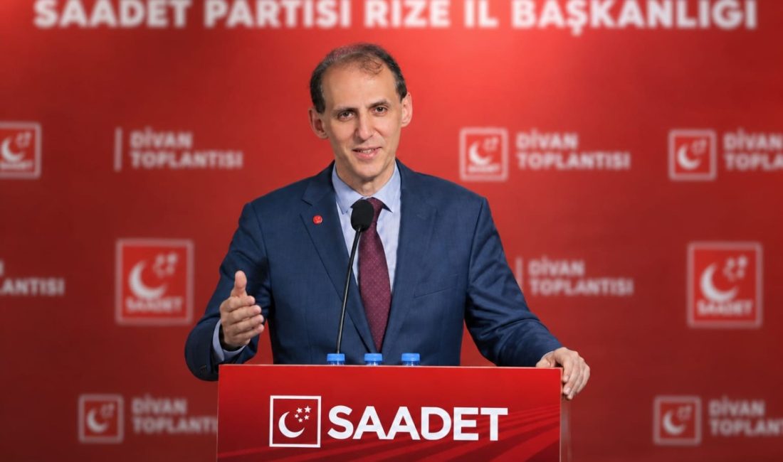 Saadet Partisi Rize İl Başkanı Av. Muhammet Kaçar, çıraklık ve
