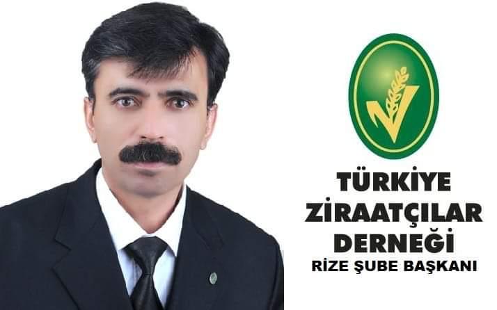 Türkiye Ziraatçılar Derneği Rize Şube Başkanı Müfit Akman, 16 Ekim