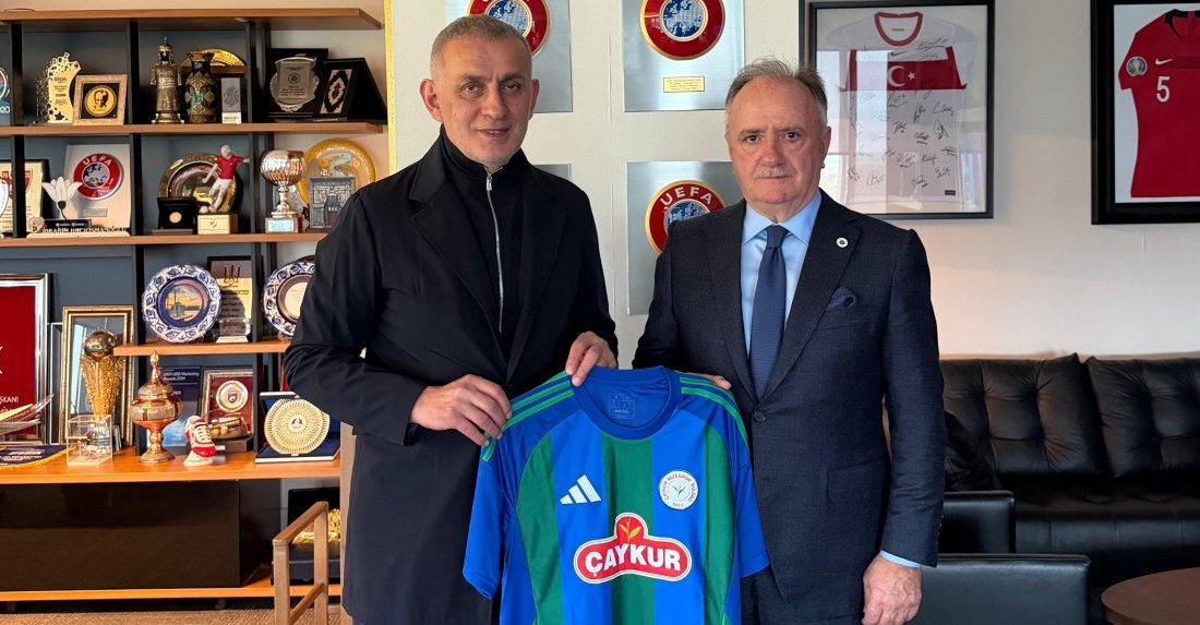 Çaykur Rizespor Başkanı Ali Zeki Saruhan, Türkiye Futbol Federasyonu Başkanı