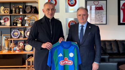 Çaykur Rizespor Başkanı Ali Zeki Saruhan, Türkiye Futbol Federasyonu Başkanı