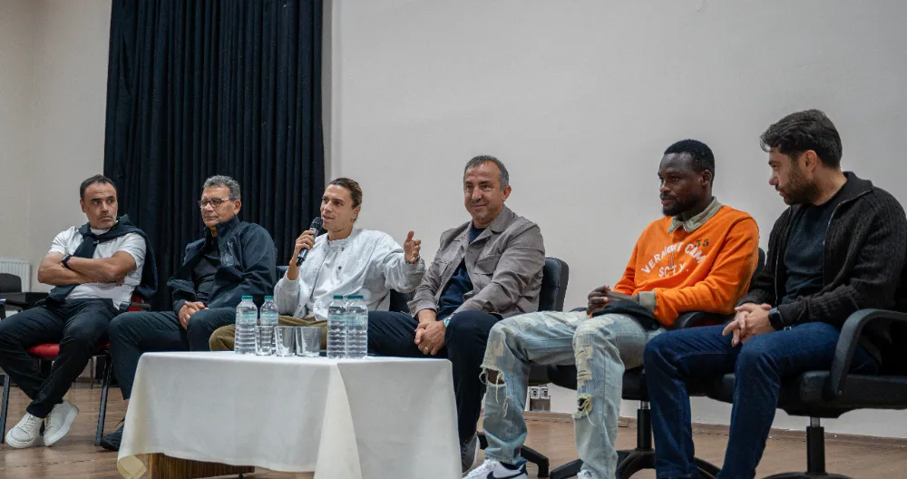 Çaykur Rizespor "Futbol ve Yeşil Mavi Hayatlar" konulu panel kapsamında