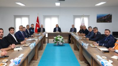 Vali İhsan Selim Baydaş, inşaat çalışmaları hızla devam eden Recep