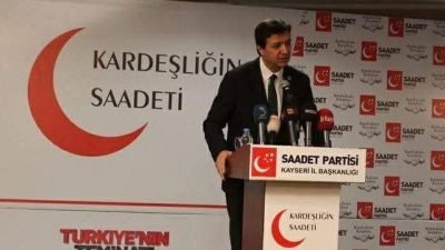 Saadet Partisi Genel Başkanı Arıkan, Antalya’da düzenlenen “Kardeşlik Buluşması” programında