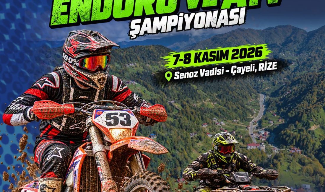 Motor sporlarının heyecanı Rize’de buluşuyor!
