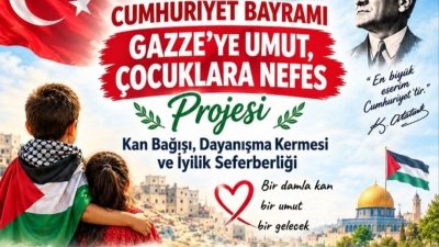 Bir gün Gazze’de sabah olursa gerçekten sabah olsun. &nbsp; Gökyüzü
