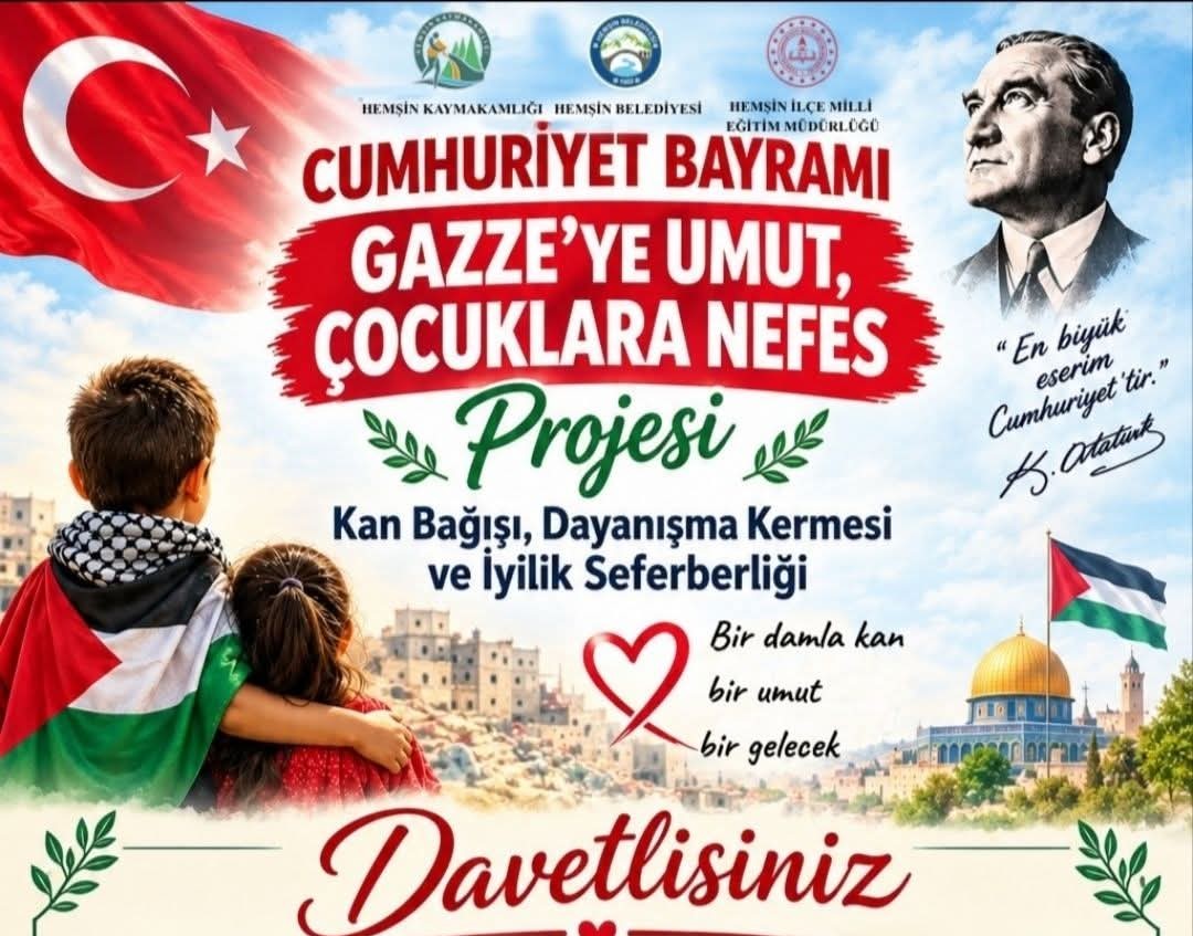 Bir gün Gazze’de sabah olursa gerçekten sabah olsun. &nbsp; Gökyüzü
