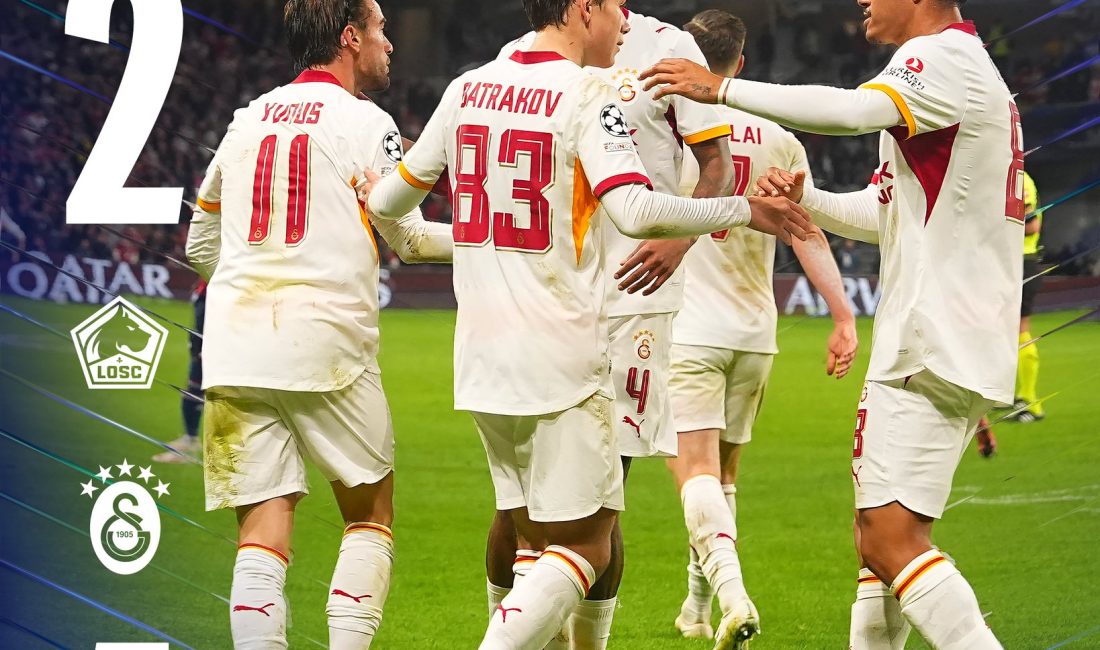 Fethi Karadeniz Eski Futbol Hakemi ve Gözlemcisi Galatasaray, Lille deplasmanında