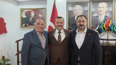 MHP Trabzon İl Başkanı Alper Hacısalihoğlu'na hayırlı olsun ziyaretleri devam