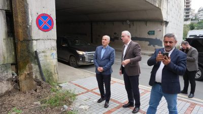 Rize Belediye Başkanı Rahmi Metin, Belediye Başkan Yardımcısı Muhittin Aydın