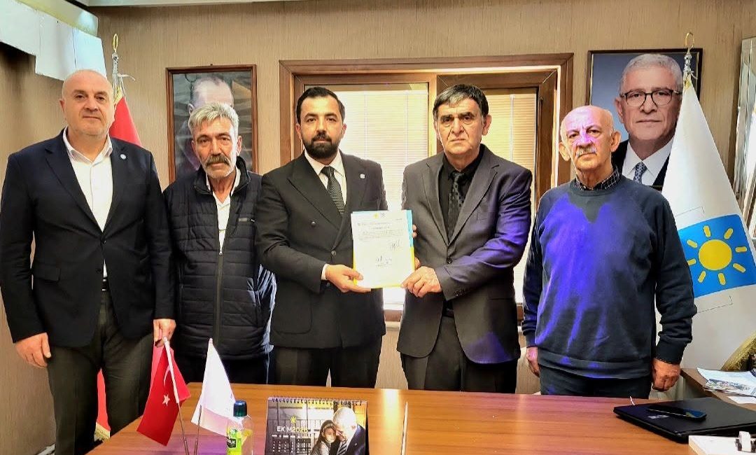 İyi Parti İkizdere İlçe Başkanlığına Genel Merkez tarafından Ali Uzun