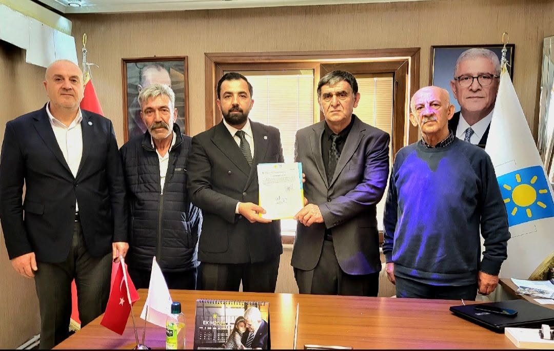 İyi Parti İkizdere İlçe Başkanlığına Genel Merkez tarafından Ali Uzun