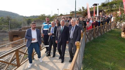 Rize Belediyesi tarafından Isırlık Tabiat Parkı bünyesinde hayata geçirilen Hobi
